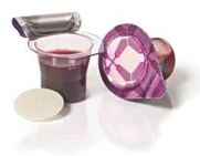 Communion cup with wafer